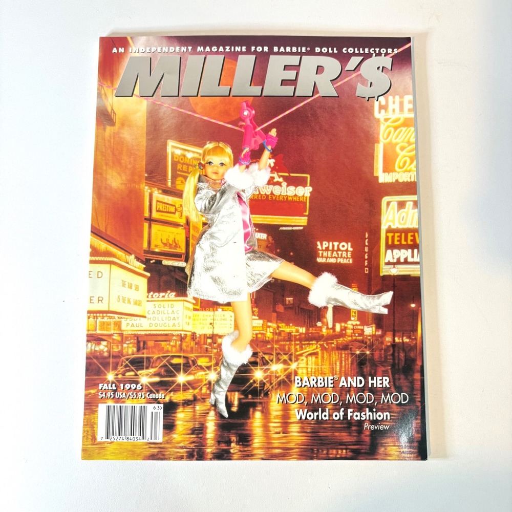 Miller's Barbie Doll Collector Magazine Fall 1996 Mod World of Fashion Vintage